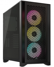 Corsair iCUE 4000D RGB Airflow Mid-Tower-Gehäuse mit 3 × AF120 RGB Elite-Lüfter zum Bestpreis bei Amazon