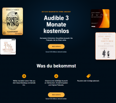 Audible Neukunden – 3 Monate kostenlos für Prime-Mitglieder resp. 2 Monate kostenlos für Nicht-Prime