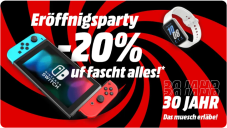 Media Markt Eröffnungsparty 20 % Rabatt auf vieles, z.B. iPhone 15 mit 128 GB