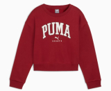 Puma SQUAD Teenager Sweatshirt in rot (128-164)