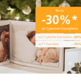 Bis zu 30% auf alle Fotoprodukte bei ifolor, z.B. Fotobuch Premium Fotopapier ab CHF 27.95 statt CHF 39.95