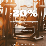 20% auf ausgewählte Fitnessgeräte bei Ochsner Sport, z.B. Kettler Ergo S6 für CHF 599.20 statt CHF 749.-