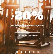 20% auf ausgewählte Fitnessgeräte bei Ochsner Sport, z.B. Kettler Ergo S6 für CHF 599.20 statt CHF 749.-