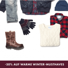 30% auf Winter-Must-Haves bei WE Fashion, z.B. Herren-Navy-Parka für CHF 160.97 statt CHF 229.95