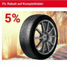 5% auf Kompletträder bei pneuexperte.ch, z.B. Winterreifen Continental 225/55 R16 95H WinterContact TS 850 P mit Alufelgen Diewe-Wheels Chinque 7,5 X 16 Pigmentsilber ET37 für 4x CHF 261.82 statt 4x CHF 275.60