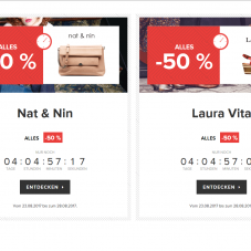 50% auf Nat&Nin und Laura Vita bei Sarenza, z.B. Rucksack Eden von Nat&Nin für CHF 93.- statt CHF 185.50