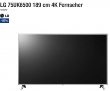 75“ TV LG 75UK6500 bei melectronics