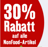 Nur heute: 30% auf alle Nonfood-Artikel bei Fressnapf