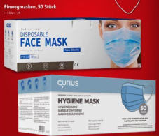 Ab 28.12.: 50 Stk. Masken für CHF 4.95