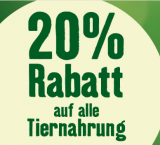 Nur heute: 20% auf Tiernahrung bei Fressnapf