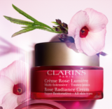 Gratismuster Clarins Rose Lumière bei Import Parfumerie