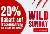 Fressnapf: 20% Rabatt auf Trockenfutter für Hunde und Katzen