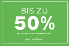 Bis zu 50 % auf ausgewähltes Sortiment bei Dosenbach (begrenzter Zeitraum)