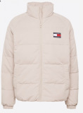 Tommy Jeans Herren Winterjacke in grün und beige bei About You