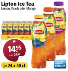 RAmbO: Reizvoller Aktionsmarathon bei Otto’s KW40 – 24x 50cl Lipton Ice Tea, Pampers Windeln, günstige Möbel u.v.m.