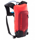 Trinkrucksack Rockrider MTB ST 500 4 LITER in Navyblau oder Neonrot bei Decathlon