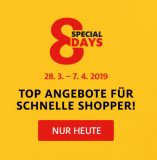 Ab heute: 8 Special Days bei Manor: 50% auf Nivea, 30% auf WMF, 30% auf Jack & Jones und mehr