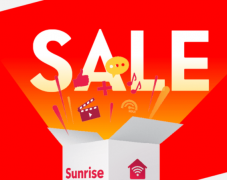 Sunrise We Home M+ / L+ (500Mbit/s resp. 10Gbit/s, TV inkl.) bei Mobilezone inkl. 200 Franken Cashback