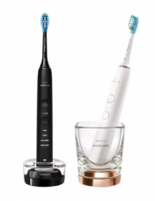 Philips Sonicare Diamondclean HX9914/57 Zahnbürste Schwarz / Roségold bei nettoshop