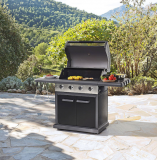 Home & More Gasgrill Sirius (4 Brenner je 4.3kW, 50mbar Regler & Schlauch, integr. Thermometer) für 439.50 Franken bei Coop B+H