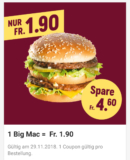 BigMac für 1.90