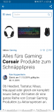 Verschiedene corsair gaming schnäpplis bis zum 03.11 bei digitec