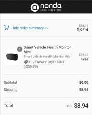 ODB2 Smart Vehicle Health Monitor Mini