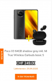 Poco X3 inkl. Earbuds im MI-Store