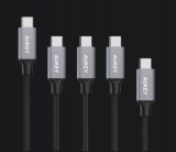 5 Stück AUKEY USB-A auf USB-C Kabel bei MediaMarkt