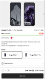 Google Pixel 8 & 8 Pro Obsidian Black 128GB bei TWINT