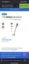 Dyson Cashback: v15 zum Bestpreis für effektiv 387 Franken!