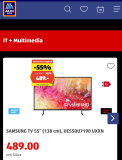 55″ 4K Samsung TV für CHF 489.-