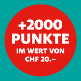 Manor: 2000 Treuepunkte geschenkt ab einem Einkauf von 100 Franken