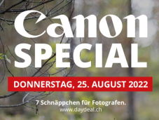 Canon-Special bei DayDeal – 7 Deals für Fotografen zwischen 9 Uhr und 21 Uhr