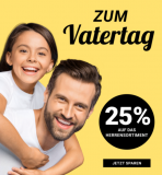 Nur noch heute – 25% Rabatt auf das Herrensortiment bei der Import Parfümerie, z.B. Versace Eros EdP 50ml