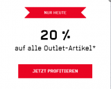 Heute 20% auf alle Outlet-Artikel bei Ochsner Sport