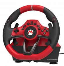 Hori Mario Kart Racing Wheel Pro Deluxe inkl. Pedale (Switch/PC) bei Amazon