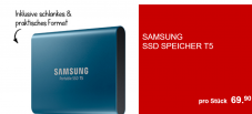 Samsung external SSD T5 500GB bei ALDI