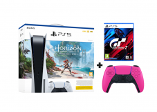 Playstation 5 / PS5 Bundles mit Horizon Forbidden West, Gran Turismo 7 + zusätzlichem Controller bei MediaMarkt