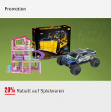 [Sammeldeal] Interdiscount: 20% Rabatt auf Spielwaren, z.B. Lego Creator Expert Titanic 10294 (über 9000 Teile!)