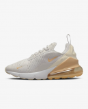 Nike Air Max 270 in beige/gold für CHF 125.99 in den Grössen 35.5 bis 44.5