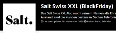 Salt Swiss XXL bei handy-abovergleich (24 Monate Laufzeit)