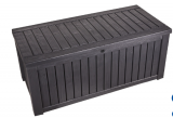 Keter Rockwood Garten-Box (155×72.4×64.4) Kunststoff anthrazit zum neuen Bestpreis bei Jumbo