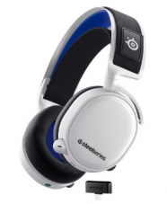 STEELSERIES Arctis 7P+ Kopfhörer (Over-Ear, Schwarz-Weiss, Mikrofon, Noice-Cancelling, Kabellos) bei Microspot