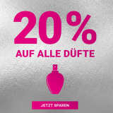 Import Parfumerie: 20% Rabatt auf alle Düfte