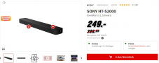 Sony Soundbar HT-S2000  zum Bestpreis bei MediaMarkt