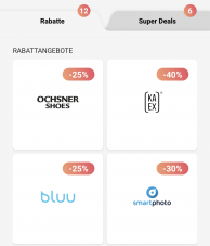 Twint Adventskalender Tag 8: Nur heute diverse Online-Shop Rabatte bis -44%