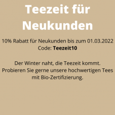 10% Deluxe-Tee.ch Rabatt auf alle Tees für Neukunden (1x Anwendbar)