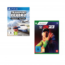 WWE 2K23 & Transport Fever 2 für Konsole bei Fust *Abholpreis*