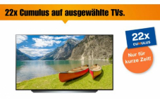 melectronics: 22x Cumulus-Punkte auf alle LG Fernseher & Soundbars (auch bereits reduzierte), z.B. OLED65B2, 75QNED969 etc.